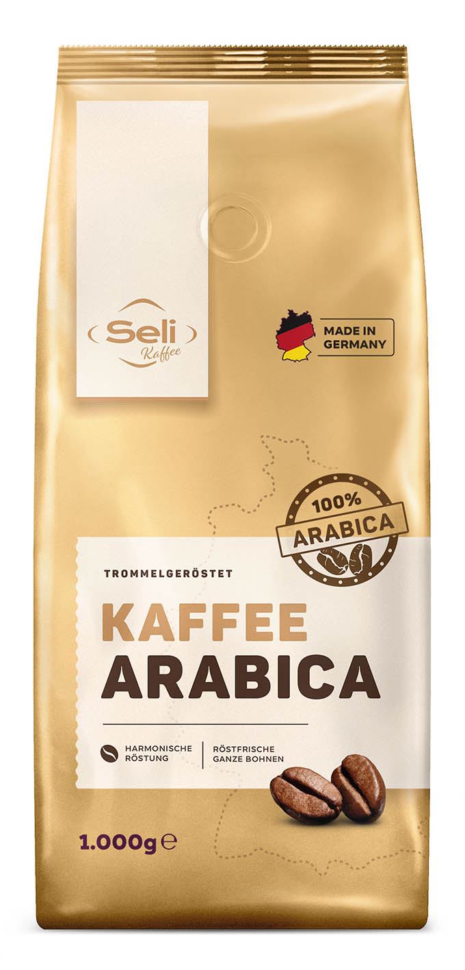 Seli Kaffee Arabica 1kg, zrno