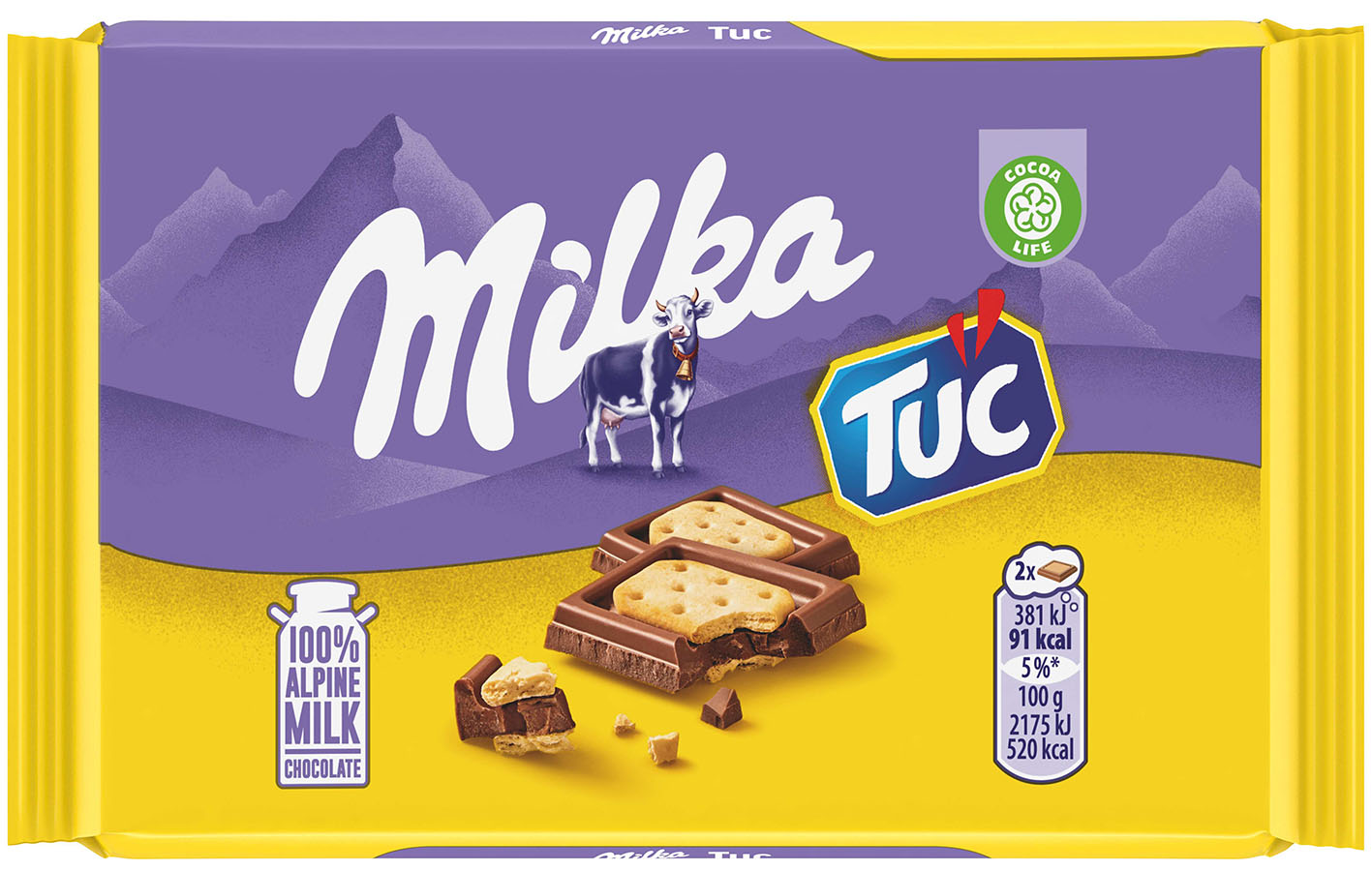 Milka 35G Sandwich TUC cena za kartonové balení