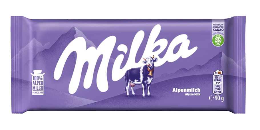 Milka 90g MLÉČNÁ