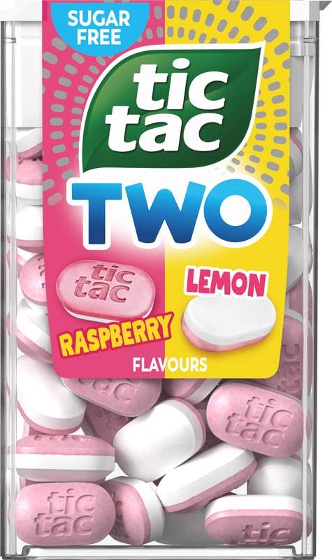 Tic Tac TWO Raspberry&Lemon 38,5g