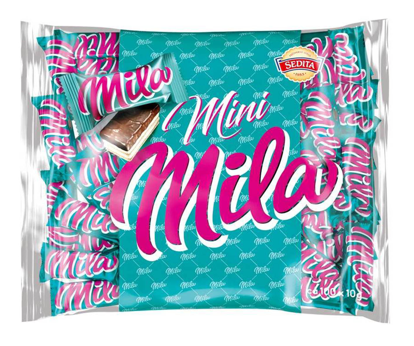 Sedita Mila Oplatky mini 1kg (100x10g)