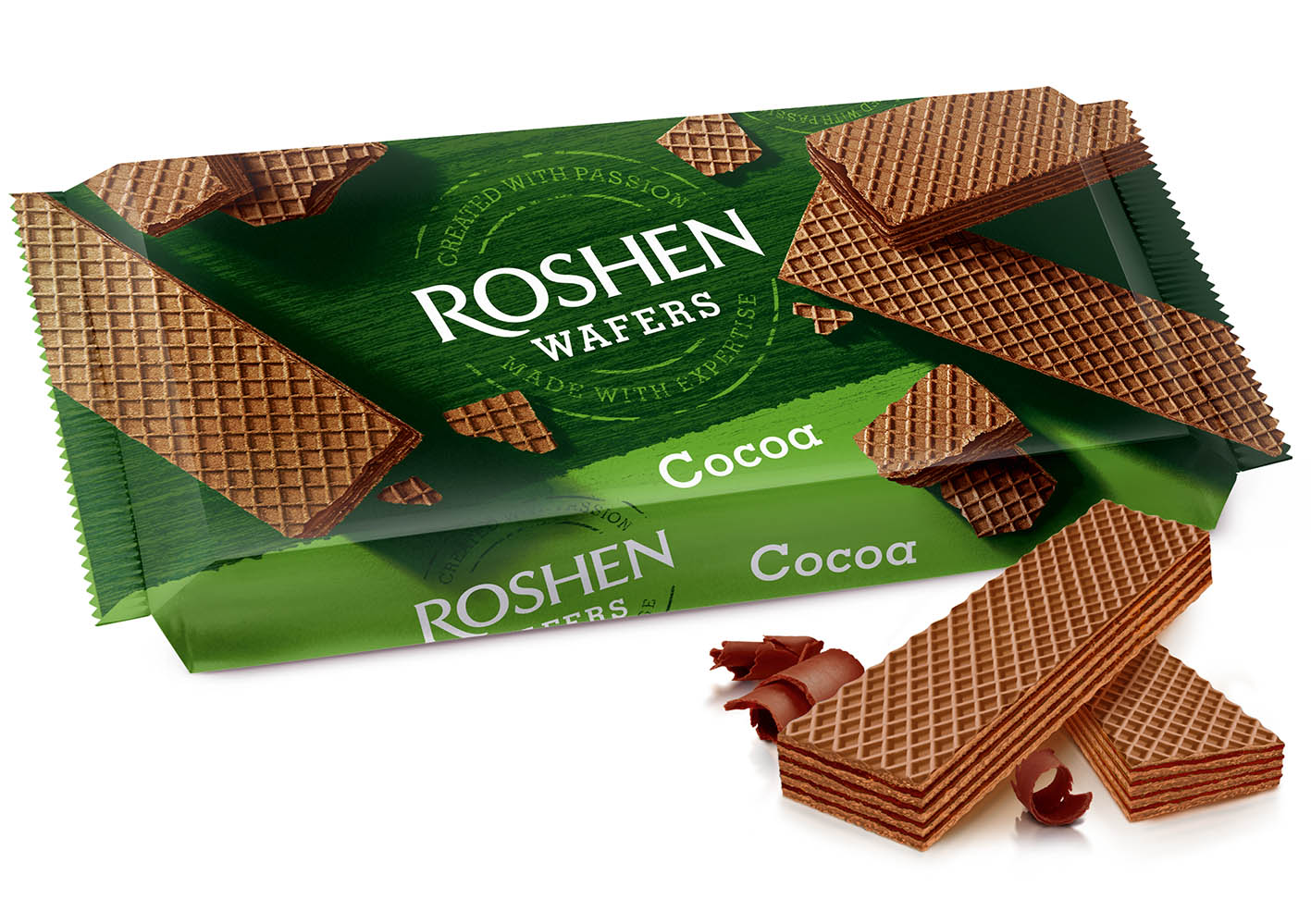 Roshen wafers Choco (Mega Pack) 216g