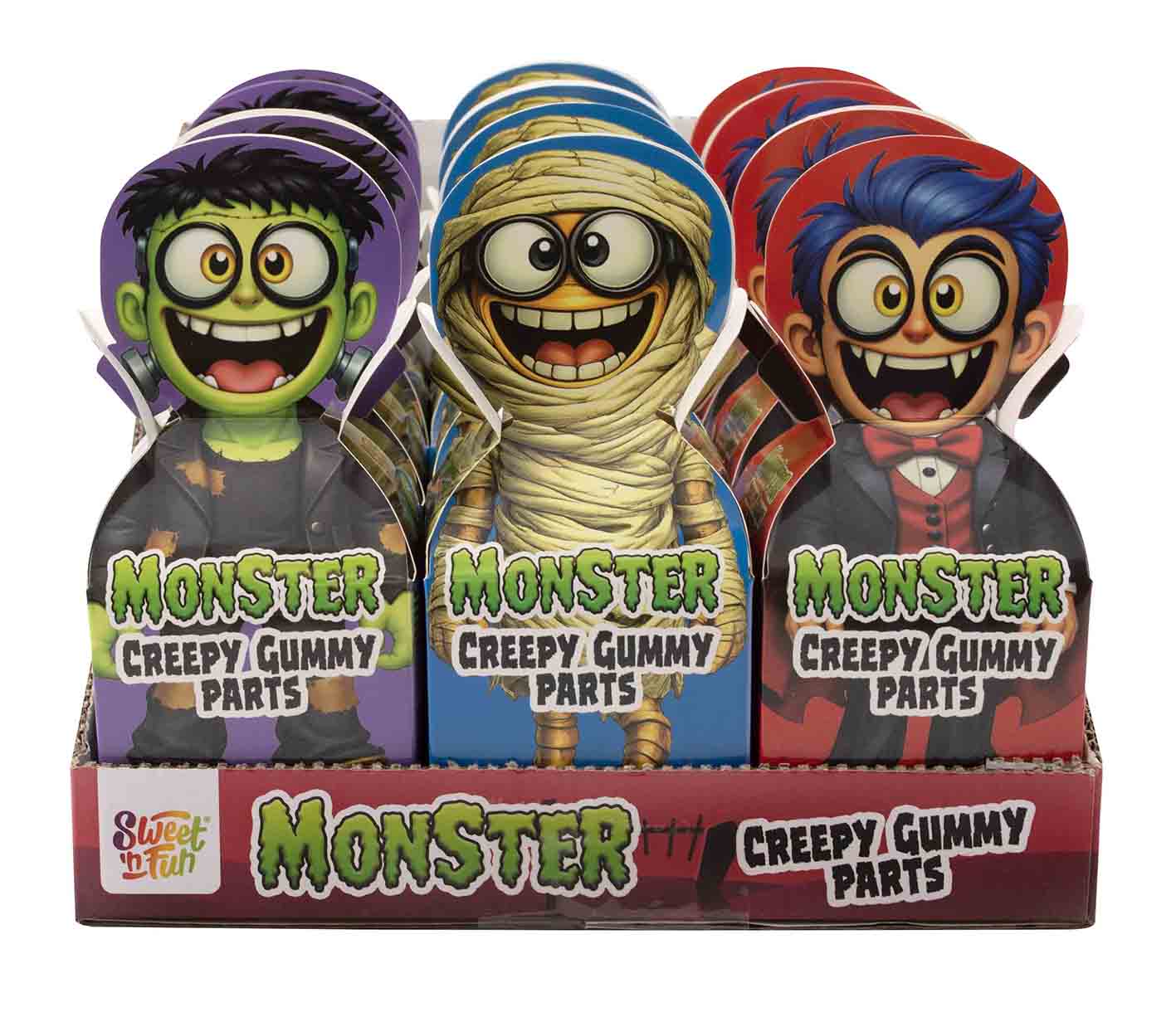 Monster Box Gummy 50g cena za kartonové balení
