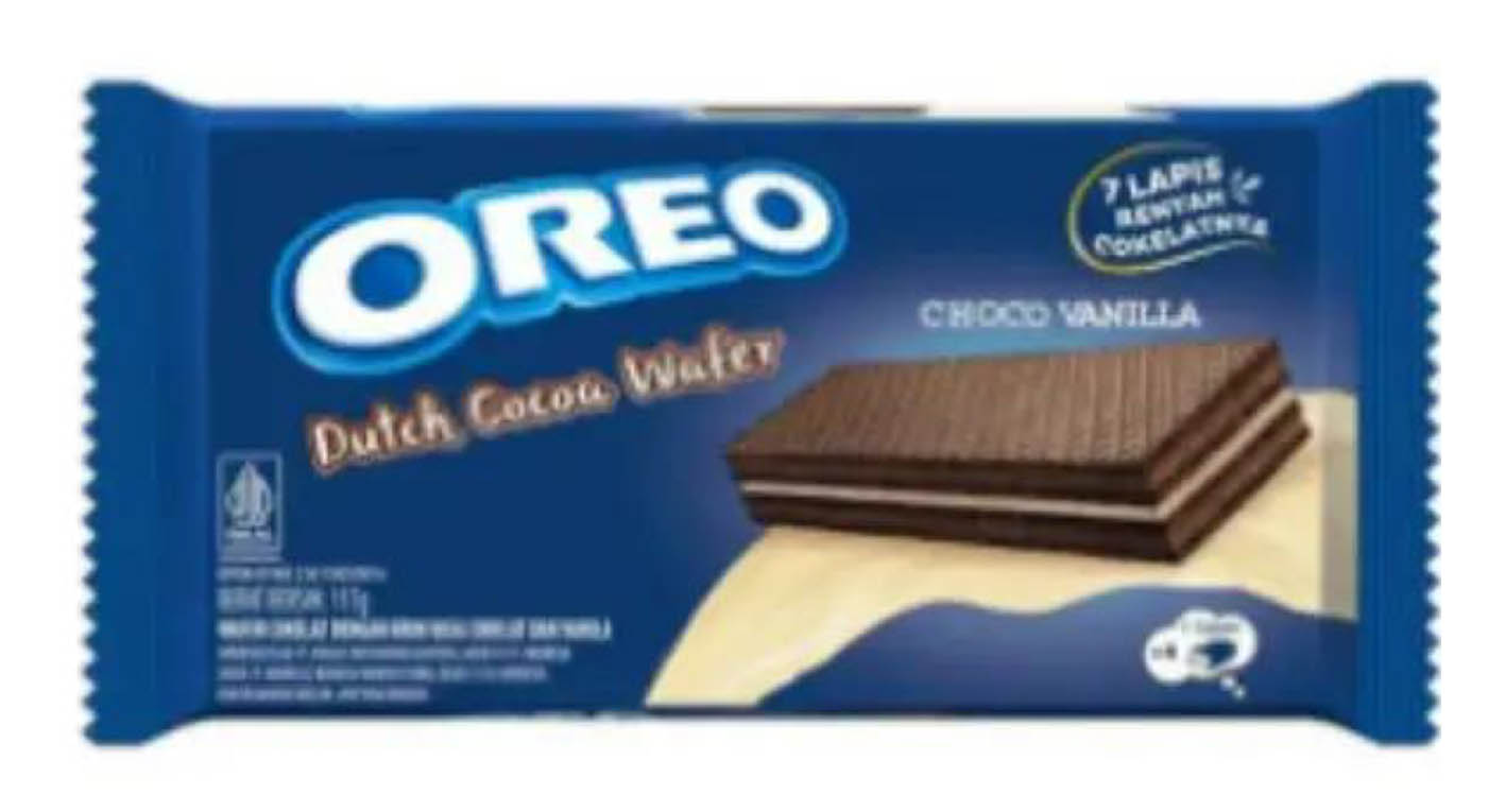 Oreo Wafer Vanilla 117g cena za kartonové balení