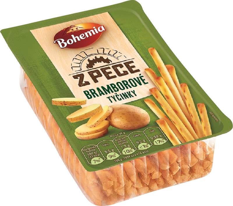 Bohemia Tyčinky Bramborové 80g
