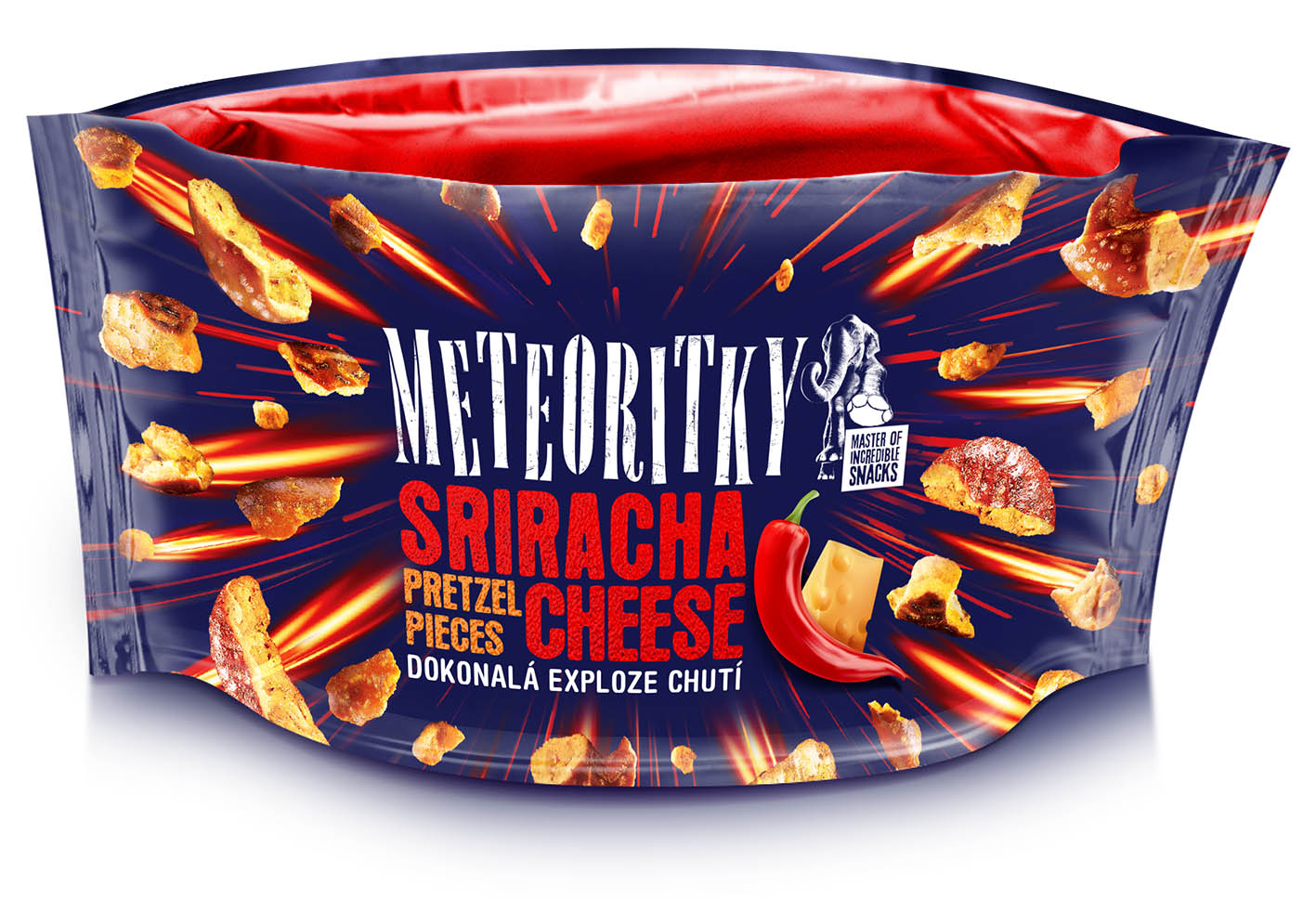 Meteoritky Sýrové 75g cena za kartonové balení