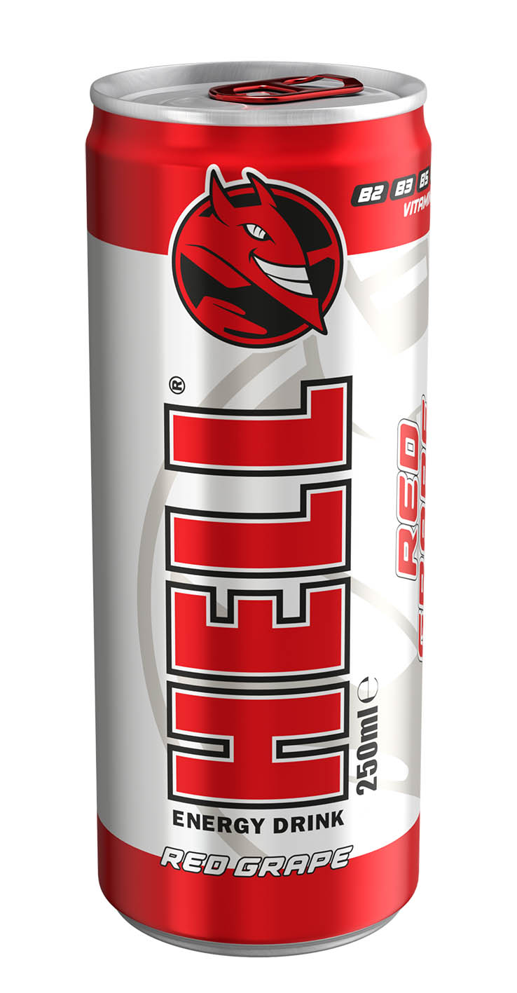 Hell Energy Red Grape 250ml cena za kartonové balení