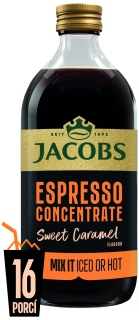 Jacobs Liquid Karamel 485ml cena za kartonové balení