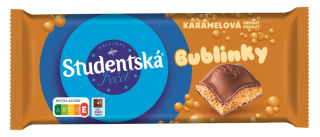 Studentská pečeť BUBLINKY ml. karamel 90g