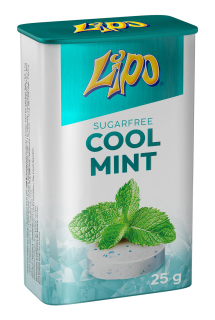 Lipo Mint 25g plechovka