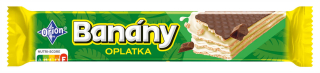 Oplatka Banány 42g cena za kartonové balení
