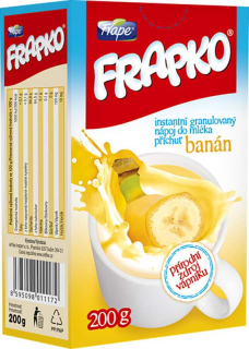 Frapko instantní granulovaný nápoj banán 200g