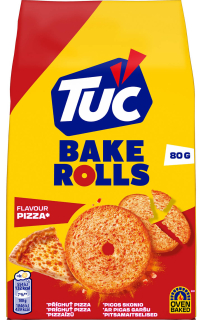 TUC Bake Rolls příchuť Pizza 80g