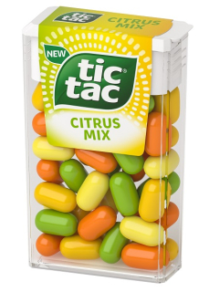 Tic Tac Citrus Mix  18g                                      cena za kartonové balení