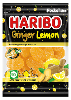 Haribo Zázvor Lemon 80g
