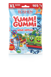 Roshen Yummi Gummi Apples jelly 165g