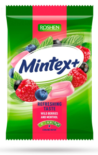 Roshen Mintex+ Berry 140g