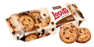 Roshen Lovita Classic with chocolate (světlé) 150g