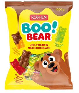 Roshen - BOO! Bear 1000g želé v čokoládě