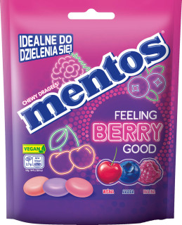 MENTOS Feeling Berry Good 140g cena za kartonové balení