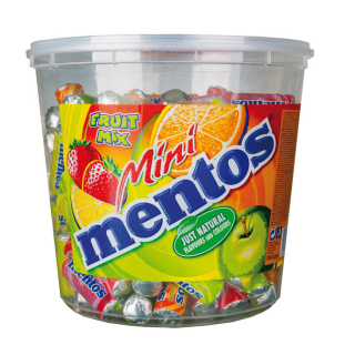Mentos MINI mix 120 x 10,5g dóza                             cena za kartonové balení