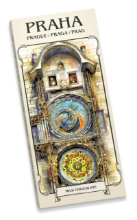 Čokoláda Praha mléčná 32% 100g Orloj