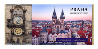 Čokoláda Praha mléčná 100g