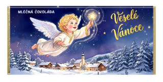 Čokoláda Veselé Vánoce mléčná 100g