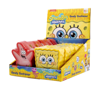SpongeBob Candy Container 10g                                cena za kartonové balení