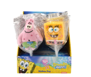 Marshamllow lízátko Sonic 45g                                cena za kartonové balení