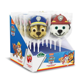 Marshamllow lízátko Paw Patrol 45g                           cena za kartonové balení
