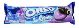 Oreo IceCream Blueberry 105g cena za kartonové balení