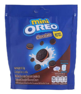 Oreo MiniBiscuit Choco 58,4g cena za kartonové balení