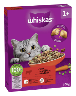 Whiskas granule Hovězí 300g