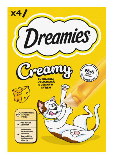 Dreamies Creamy Sýr 40g (4x10g)
