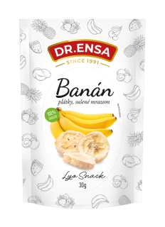 DrEnsa Banán lyofilizovaný 30g                               cena za kartonové balení