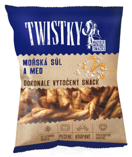 Twistky pečené & sůl med 180g