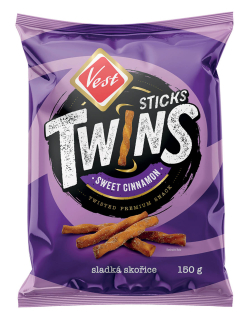 Vest Twins Sladká Skořice 150g                               cena za kartonové balení