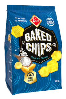Vest Baked Chips Solené 90g                                  cena za kartonové balení