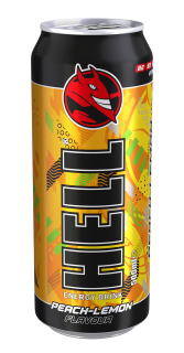 Hell Peach-Lemon 500ml cena za kartonové balení