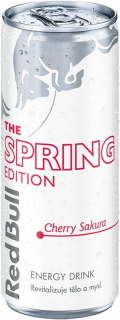 Red Bull Energetický nápoj Spring edition Sakura Cherry 250m cena za kartonové balení