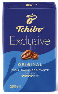 Tchibo Exclusive mletá Káva 250g
