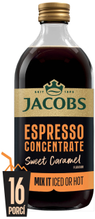 Jacobs Liquid Karamel 485ml cena za kartonové balení