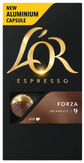 L'OR Espresso Forza Intenzita 9 cena za kartonové balení