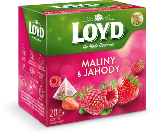 Loyd pyramida Maliny & Jahody 20*2g