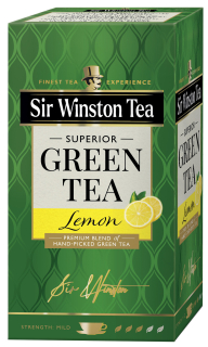 Sir Winston Green Tea LEMON 20*1,75