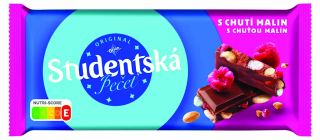 Studentská pečeť MALINA mléčná 170g