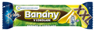 Orion Banány XXL v čokoládě 60g