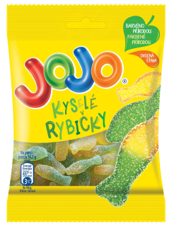 JoJo kyselé RYBIČKY 80g