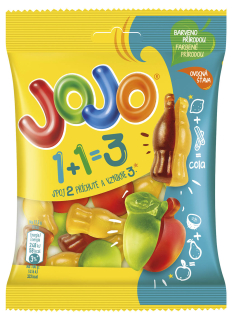 JoJo 1+1=3 80g cena za kartonové balení